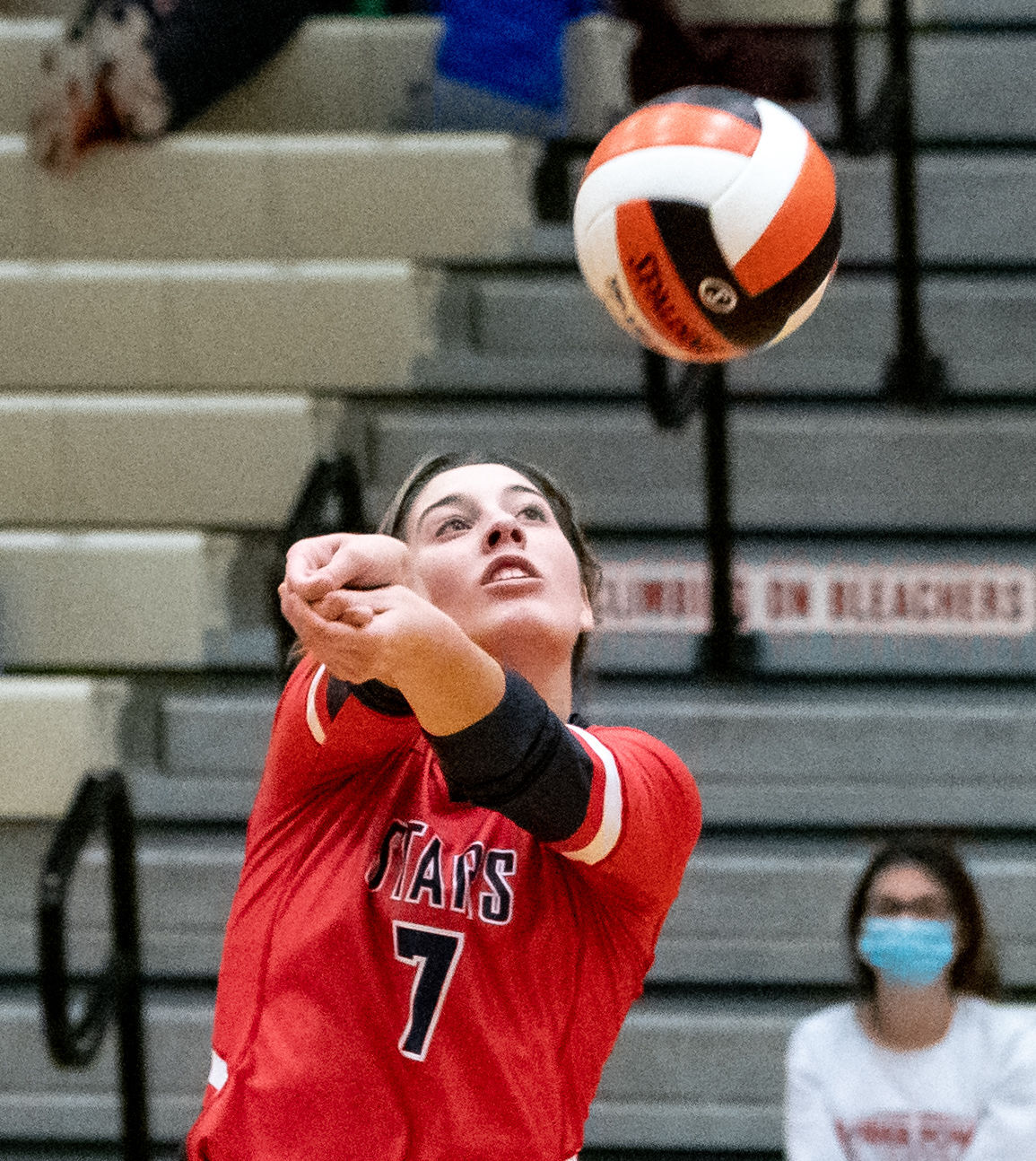 East vs North volleyball